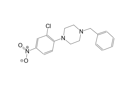 1-benzyl-4-(2-chloro-4-nitrophenyl)piperazine