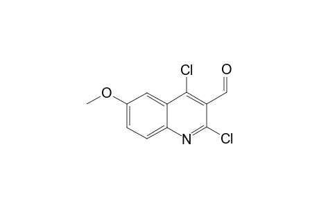 2,4-Dichloro-6-methoxyqionoline-3-carbaldehyde