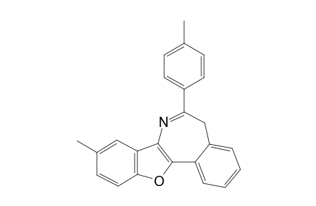 9-Methyl-6-p-tolyl-5H-benzo[d]benzofuro[3,2-b]azepine
