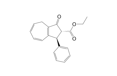 (+-)(2R*,3S*)-2-Ethoxycarbonyl-3-phenyl-1,2,3,8-tetrahydroazulen-1-one