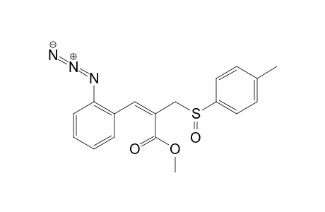 (Z)-Methyl 3-(2-azidophenyl)-5-(p-tolylsulfinylmethyl)-propenoate