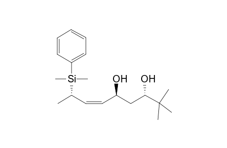 (Z,3S,5S,8S)-8-[dimethyl(phenyl)silyl]-2,2-dimethyl-6-nonene-3,5-diol
