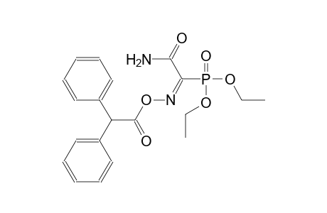 diethyl (1E)-2-amino-N-[(diphenylacetyl)oxy]-2-oxoethanimidoylphosphonate