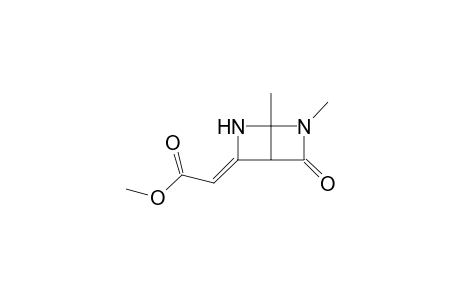 (Z)-3-[methoxycarbonyl)methylene]-1,6-dimethyl-2,6-diazabicyclo[2.2.0]hexan-5-one
