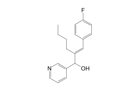2-(4-Fluoro-benzylidene)-1-(3-pyridyl)-1-hexanol