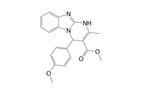 Methyl 4-(4-methoxyphenyl)-2-methyl-1,4-dihydropyrimido[1,2-a]benzimidazole-3-carboxylate