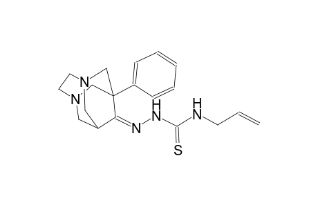 (9Z)-1-phenyl-3,6-diazatricyclo[4.3.1.1~3,8~]undecan-9-one N-allylthiosemicarbazone