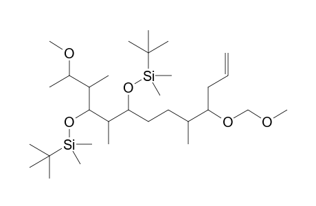 4-(Methoxymethoxy)-12-methoxy-5,9,11-trimethyl-8,10-di(tert-butyldimethylsilyloxy)tridecene