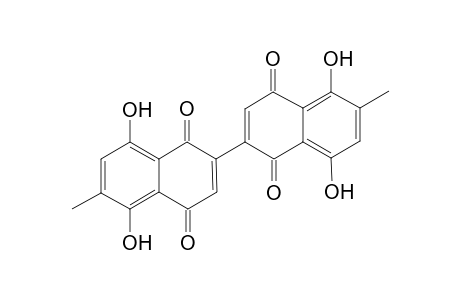 6,6'-Dimethyl-5,5',8,8'-tetrahydroxy-2,2'-binaphthalene-1,1',4,4'-tetrone