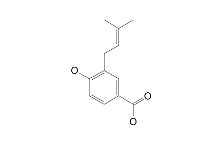 4-HYDROXY-3-PRENYLBENZOIC-ACID