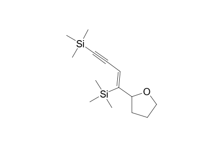 (1-(tetrahydrofuran-2-yl)but-1-en-3-yne-1,4-diyl)bis(trimethylsilane)