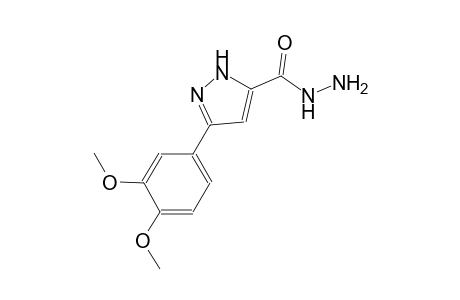 3-(3,4-dimethoxyphenyl)-1H-pyrazole-5-carbohydrazide