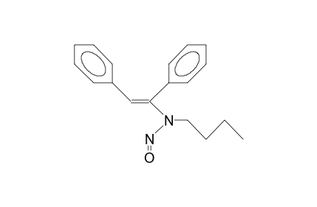 (E)-1,2-Diphenyl-1-(N-butylnitrosamino)ethene