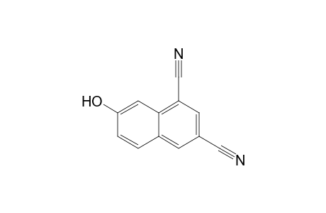 7-Hydroxynaphthalene-1,-3-dicarbonitrile