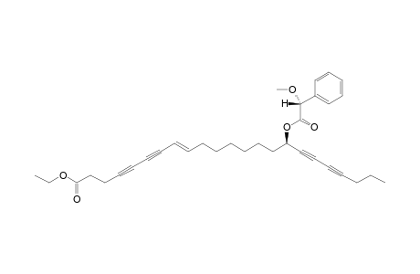 (R)-O-methylmandelate ester of carduusyne-E ethyl ester