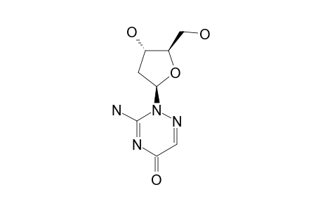 3-AMINO-2-(2-DEOXY-BETA-D-ERYTHRO-PENTOFURANOSYL)-1,2,4-TRIAZIN-5-(2H)-ONE
