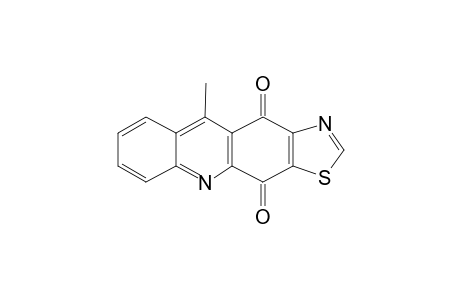 10-Methyl-[1,3]thiazolo[4,5-b]acridine-4,11-dione