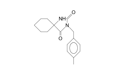 3-(4-Methyl-benzyl)-1,3-diaza-spiro(4.5)decane-2,4-dione