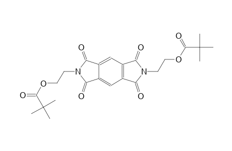 2-(6-{2-[(2,2-dimethylpropanoyl)oxy]ethyl}-1,3,5,7-tetraoxo-5,7-dihydropyrrolo[3,4-f]isoindol-2(1H,3H)-yl)ethyl pivalate