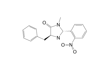 (2R,5S)-5-Benzyl-3-methyl-2-(2-nitrophenyl)imidazolidin-4-one