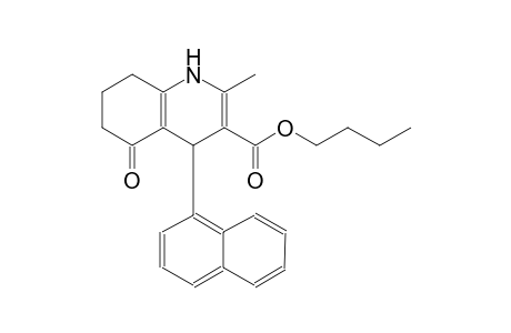 butyl 2-methyl-4-(1-naphthyl)-5-oxo-1,4,5,6,7,8-hexahydro-3-quinolinecarboxylate