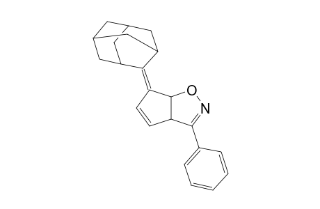 6-Adamantan-2-ylidene-3-phenyl-3a,6a-dihydro-3aH-cyclopenta[d]isoxazole