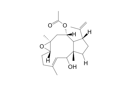 10-acetoxy-7,8-epoxydolabella-3(E)18-dien-2.alpha.-ol