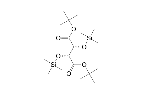 Butanedioic acid, 2,3-bis[(trimethylsilyl)oxy]-, bis(1,1-dimethylethyl) ester, [R-(R*,R*)]-