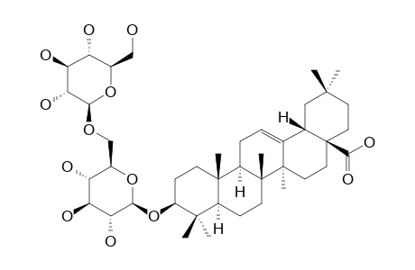 BETA-D-GLUCOPYRANOSYL-(1->6)-BETA-D-GLUCOPYRANOSYL-3-O-OLEANOIC-ACID