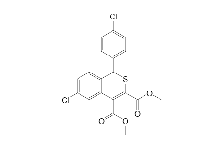 6-Chloro-1-(4-chloro-phenyl)-1H-isothiochromene-3,4-dicarboxylic acid dimethyl ester