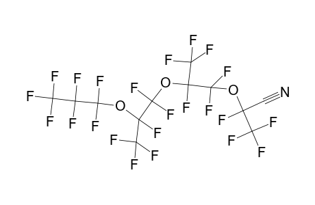 2,3,3,3-Tetrafluoro-2-(1,1,2,3,3,3-hexafluoro-2-[1,1,2,3,3,3-hexafluoro-2-(1,1,2,2,3,3,3-heptafluoropropoxy)propoxy]propoxy)propanenitrile