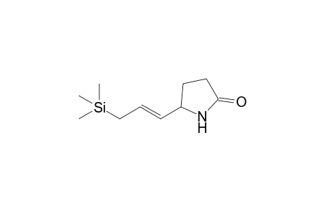 5-[(E)-3-trimethylsilylprop-1-enyl]-2-pyrrolidinone