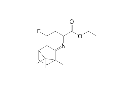 Ethyl 4'-fluoro-2'-(1",7",7"-trimethylbicyclo[2.2.1]hept-2"-ylidene)aminobutanoate