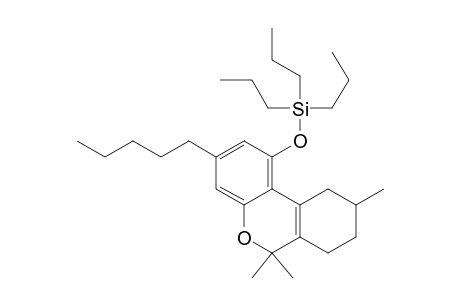 Silane, tripropyl[(7,8,9,10-tetrahydro-6,6,9-trimethyl-3-pentyl-6H-dibenzo[b,d]pyran-1-yl)oxy]-