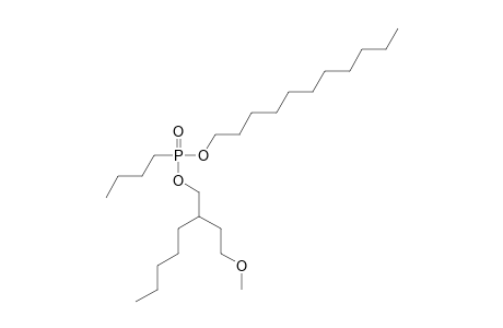 Butylphosphonic acid, 2-(2-methoxyethyl)heptyl undecyl ester