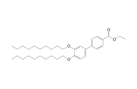 Ethyl 4-(3,4-Didecyloxyphenyl)benzoate