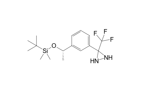 (S)-3-Trifluoromethyl-3-{3-[1-(tert-Butyldimethylsiloxy)ethyl]phenyl}diaziridine
