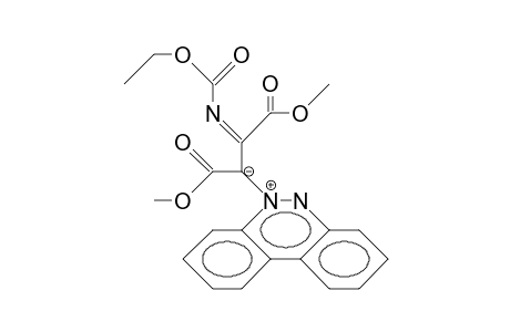 5-(1,2-Bis(methoxycarbonyl)-2-ethoxycarbonylimino-ethyl)-benzo(C)cinnoline