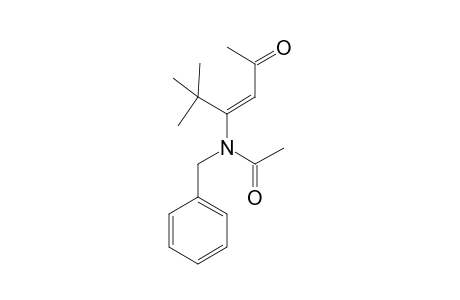 N-Benzyl-N-[(E)-3-oxobut-1-enyl]acetamide