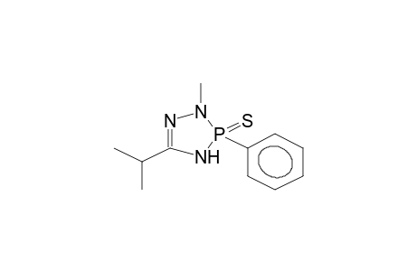 2-METHYL-3-PHENYL-5-ISOPROPYL-1,2,4,3-TRIAZAPHOSPHOLINE SULPHIDE
