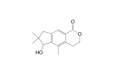 Cyclopenta[g]-2-benzopyran-1(3H)-one, 4,6,7,8-tetrahydro-6-hydroxy-5,7,7-trimethyl-