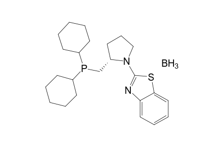 2-{(2S)-2-[(Dicyclohexylphosphanyl)methyl]pyrrolidin-1-yl}-1,3-benzothiazole Borane