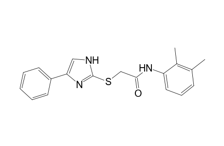 N-(2,3-Dimethylphenyl)-2-[(4-phenyl-1H-imidazol-2-yl)sulfanyl]acetamide