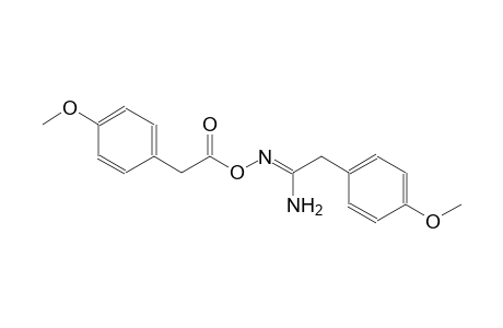 benzeneethanimidamide, 4-methoxy-N'-[[2-(4-methoxyphenyl)acetyl]oxy]-