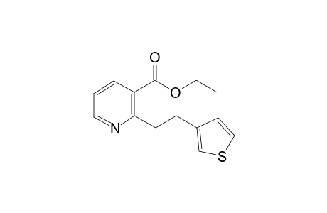 Ethyl 2-(2-(thiophen-3-yl)ethyl)nicotinate