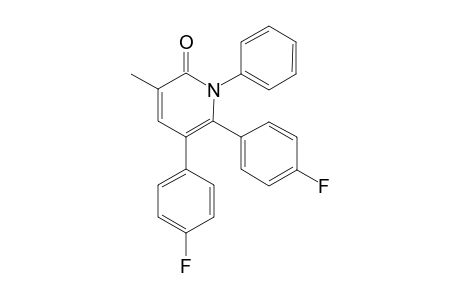 5,6-Bis(4-fluorophenyl)-3-methyl-1-phenylpyridin-2(1H)-one