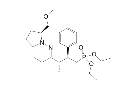 (2S,2'S,3'R/S)-(+)-1-[1'-Ethyl-4'-[(diethoxyphosphoryl)-2'-methyl-3'-phenylbutylideneamino]-2-methoxymethylpyrrolidine