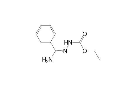 Ethyl 2-(amino(phenyl)methylene)hydrazinecarboxylate