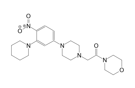morpholine, 4-[[4-[4-nitro-3-(1-piperidinyl)phenyl]-1-piperazinyl]acetyl]-