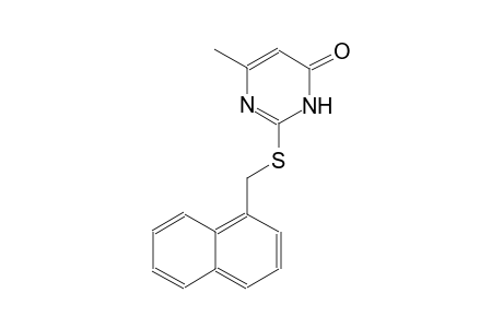 6-methyl-2-[(1-naphthylmethyl)sulfanyl]-4(3H)-pyrimidinone